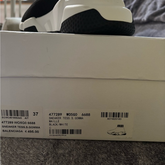 Balenciaga black Maille sneakers - Picture 2 of 3